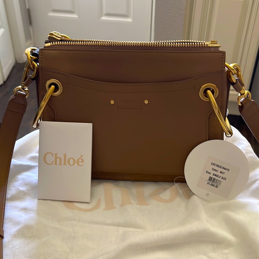 Chloe Roy bag (small) in nut brown color